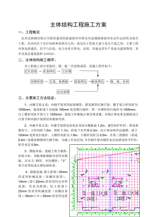 主体结构工程施工方案培训课件.docx