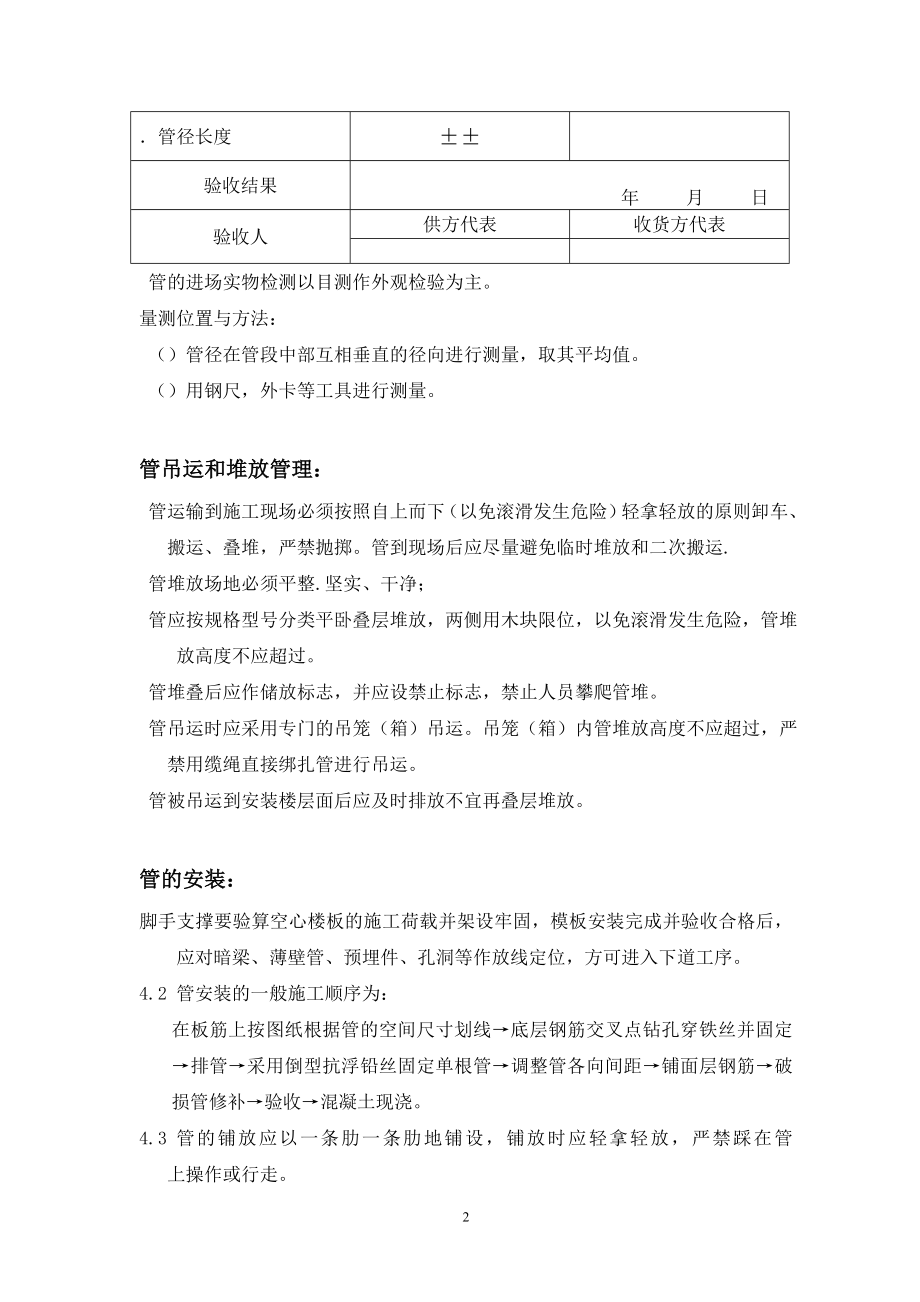 现浇空心楼板施工组织设计方案范本(DOC8页).doc_第2页