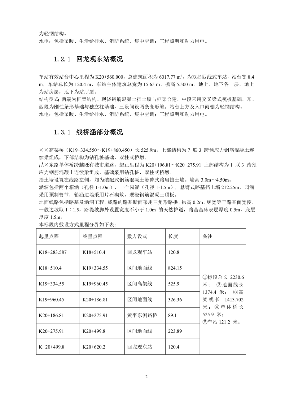 城市轻轨工程施工组织设计方案培训资料.docx_第2页