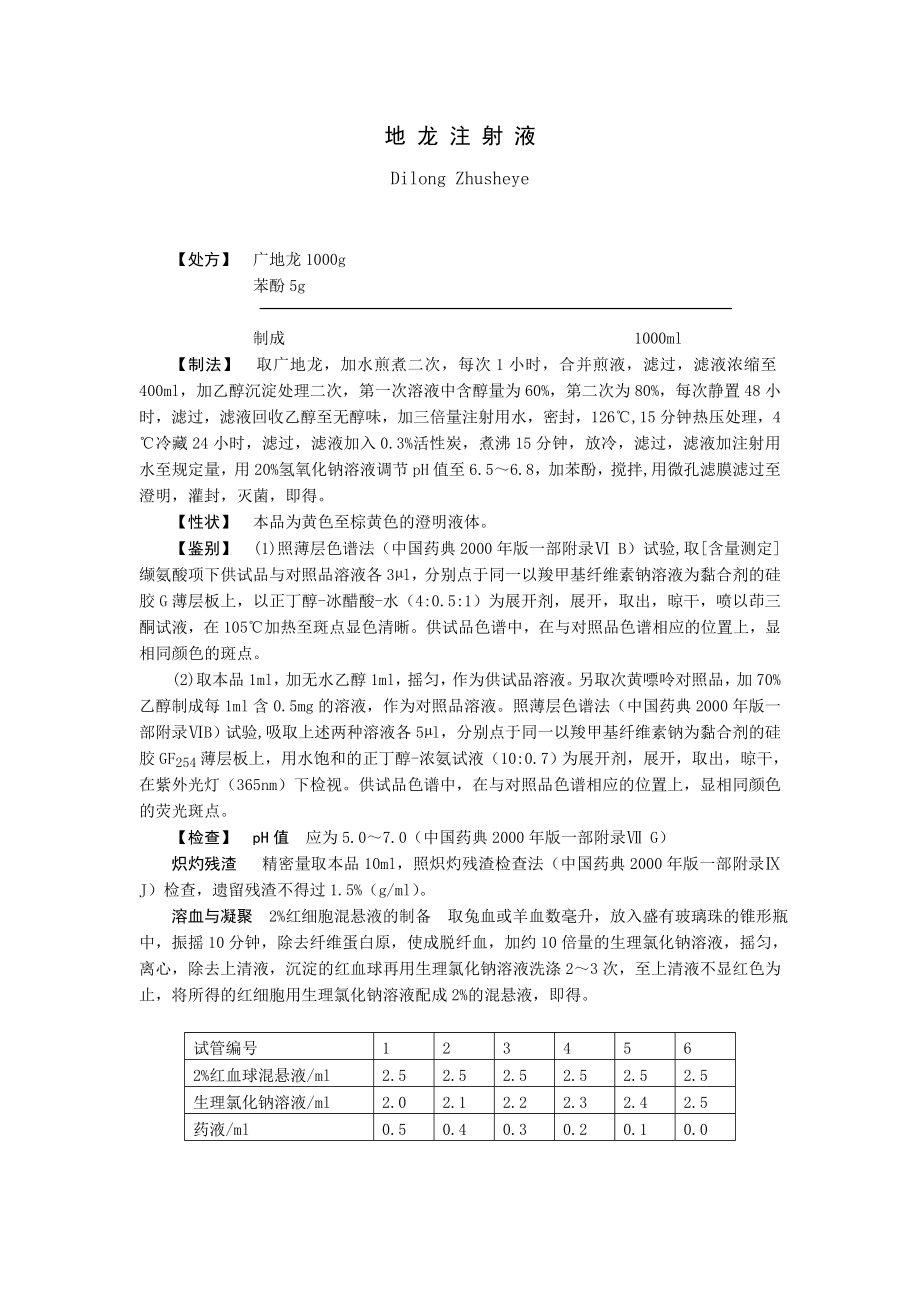 中药注射剂标准全文地升国(1).docx_第3页