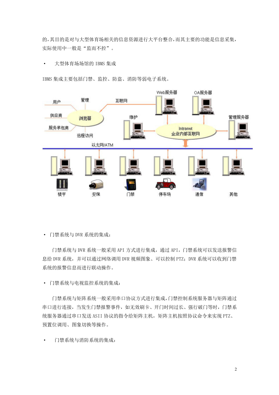 大型体育场工程门禁系统方案设计.docx_第2页