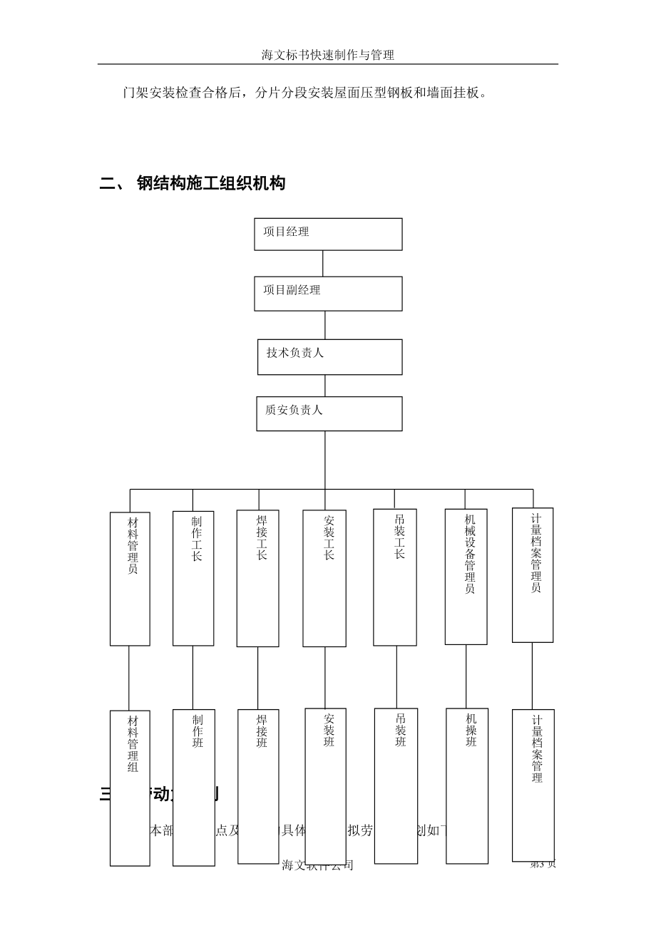 产业基地钢结构施工组织设计方案范本(DOC22页).doc_第3页