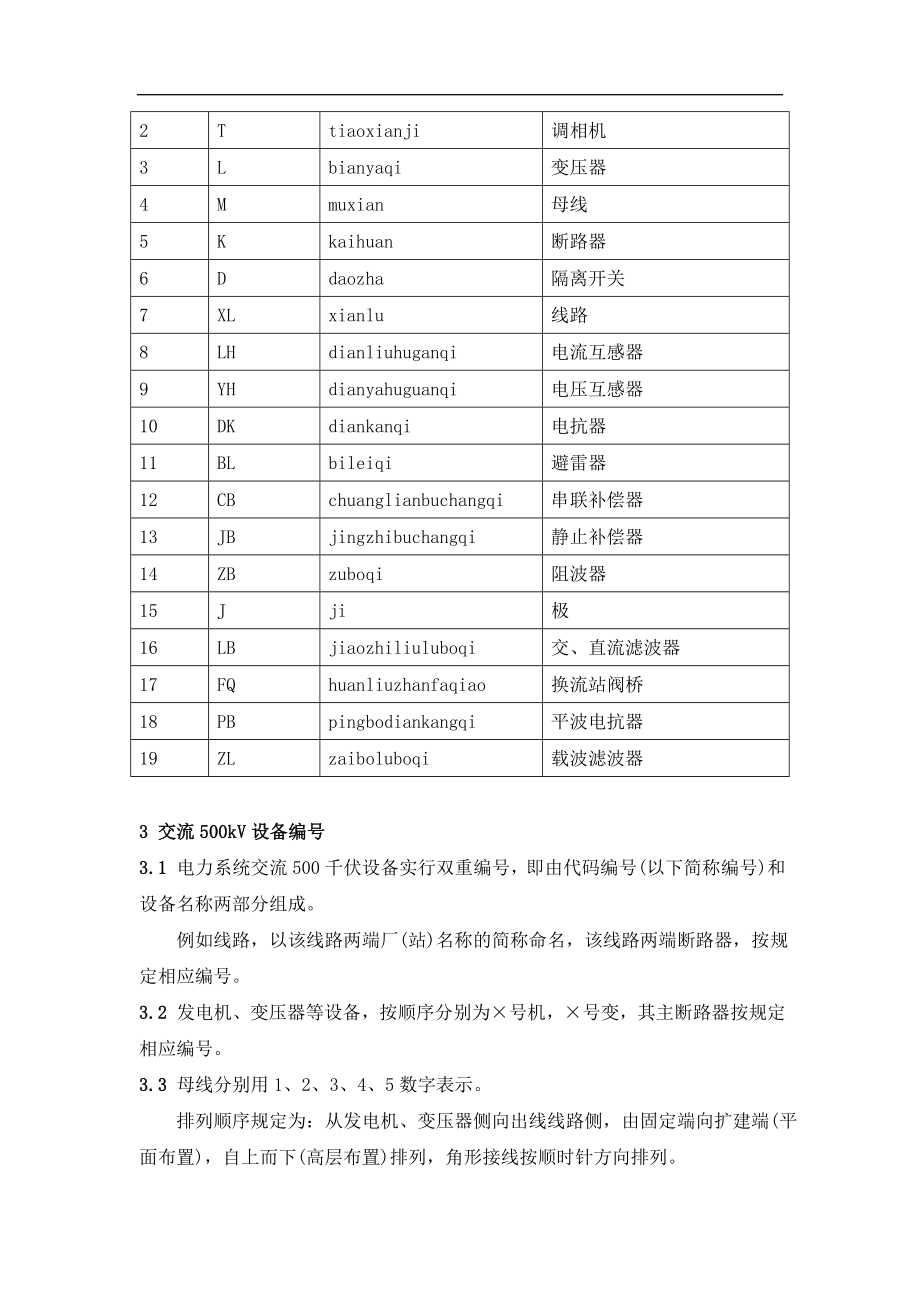 电力系统部分设备统一编号准则(doc13)(1).docx_第2页