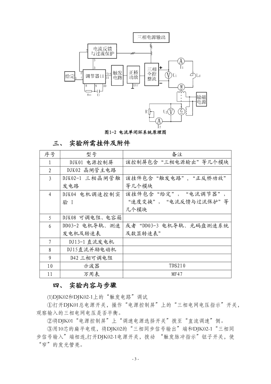 电力电子与电力传动综合实验指导书正文.docx_第3页