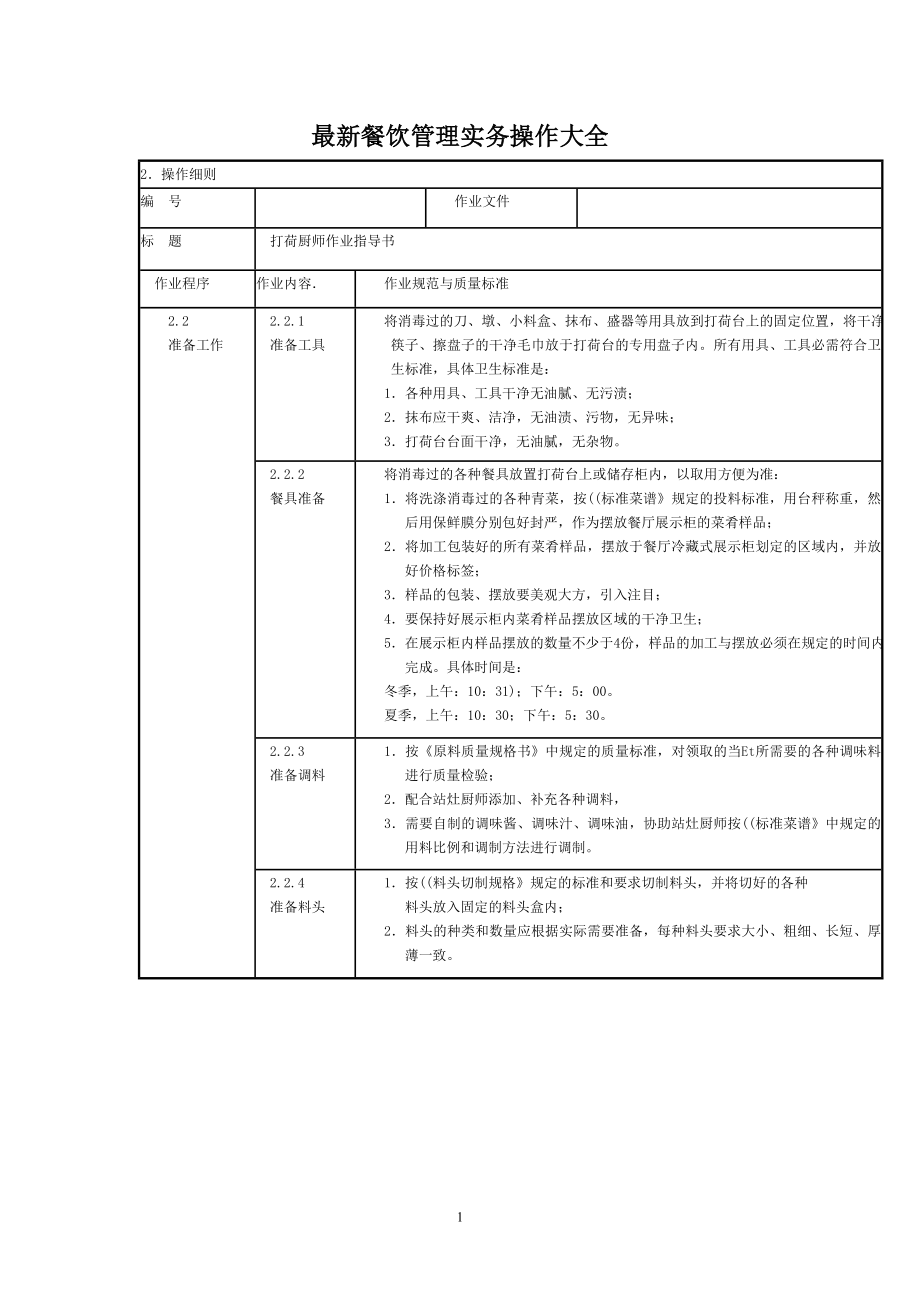 最新餐饮管理操作实务.docx_第1页