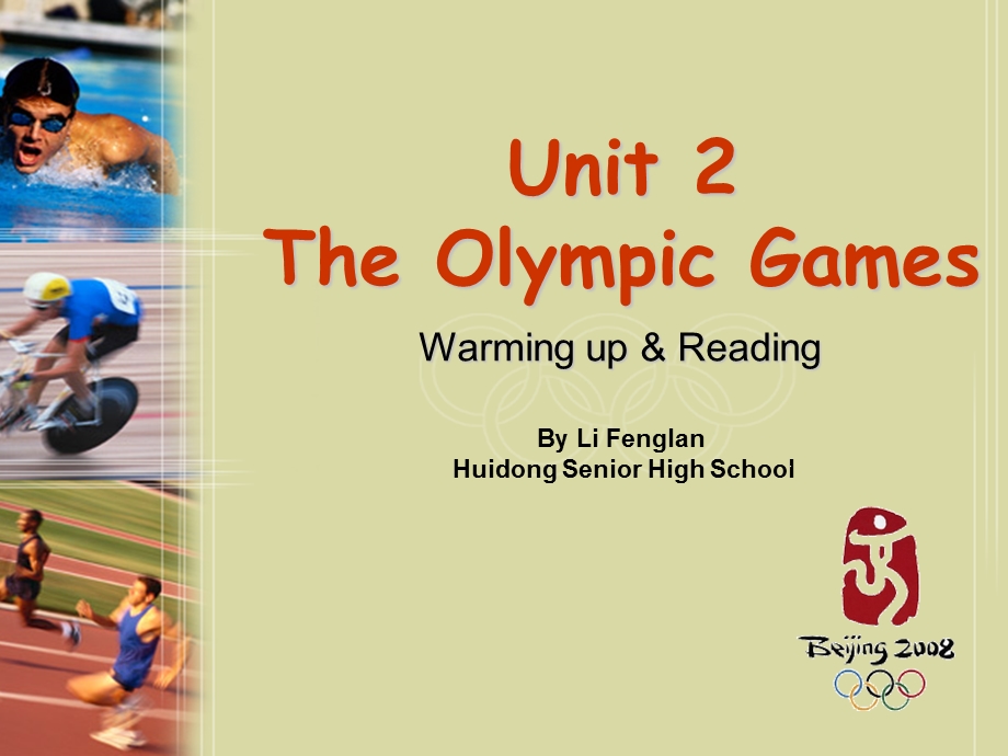 人教版高中英语课件：必修2Unit2 Olympic warming up.ppt_第3页