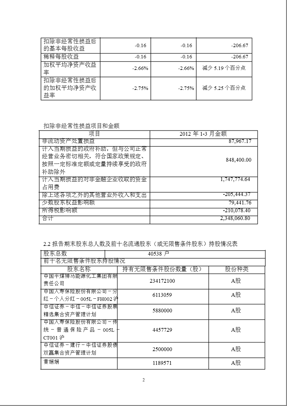 600810 神马股份第一季度季报.ppt_第2页