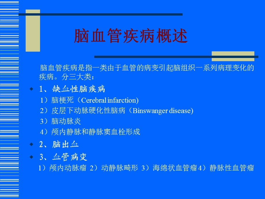 3脑血管疾病的CT、MRI诊断(影像系)蚌埠医学院.ppt_第2页