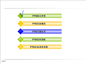 PTN技术介绍及应用.ppt