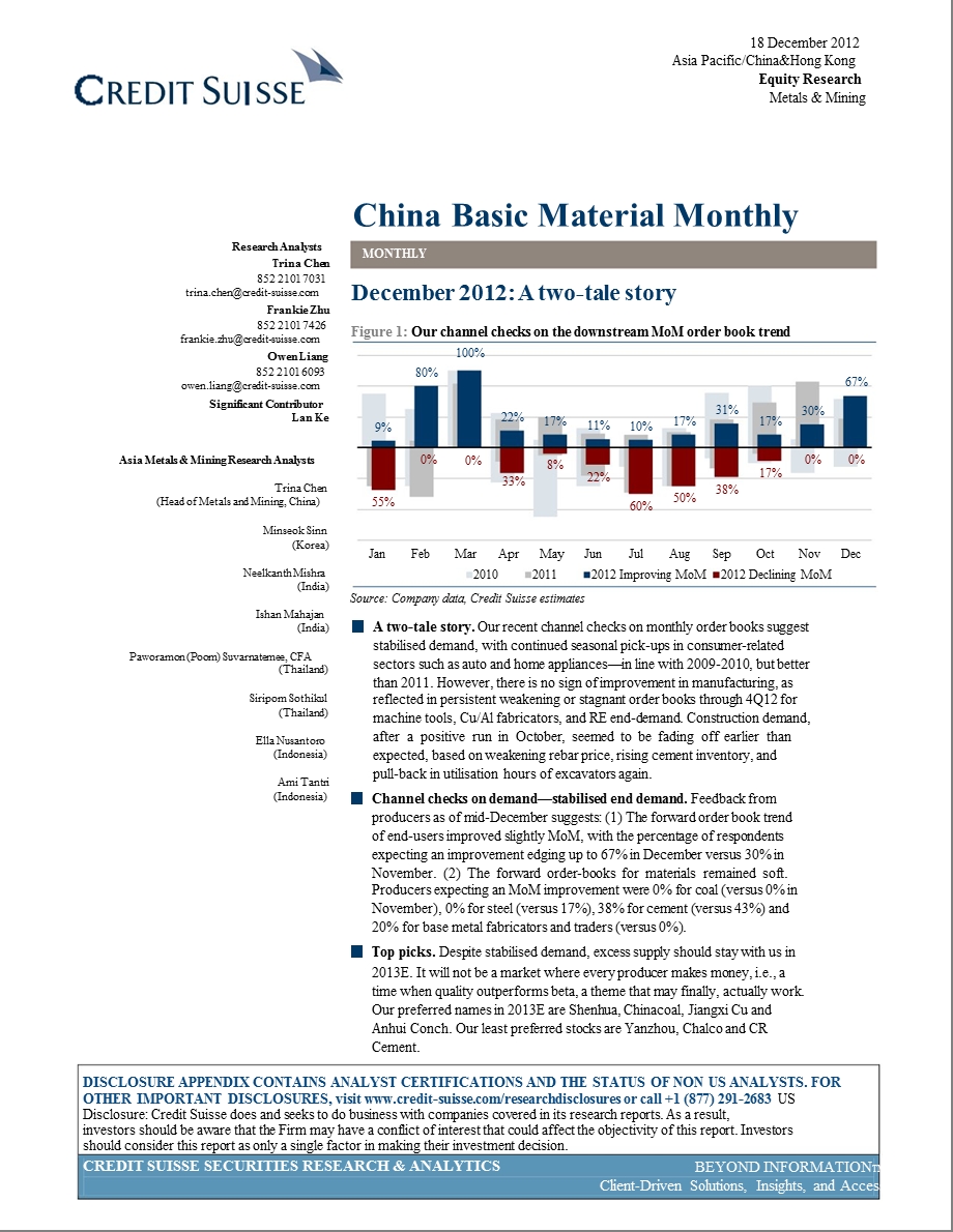 CHINABASICMATERIALMONTHLY：DECEMBER：ATWOTALESTORY1219.ppt_第1页