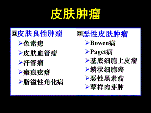 【临床医学】皮肤肿瘤.ppt