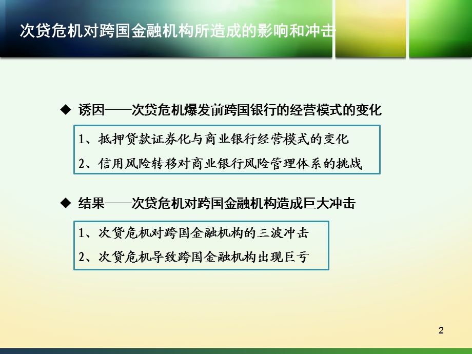 次贷危机中的汇丰银行与花旗银行.ppt_第2页