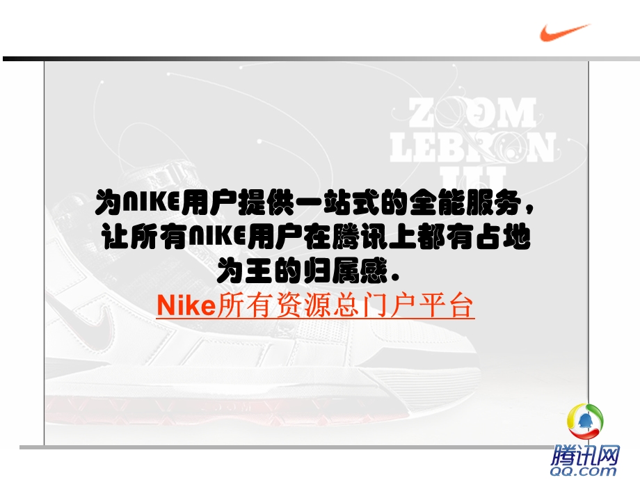 NIKE城耐克产品网络营销策划方案.ppt_第3页