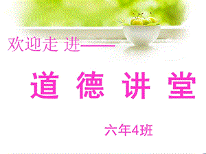 小学生道德讲堂PPT.ppt