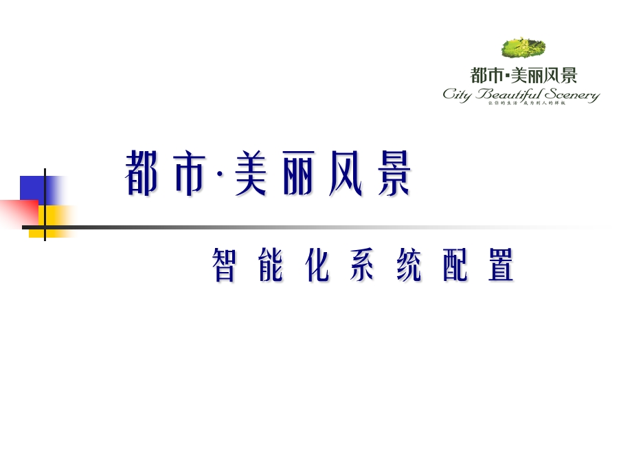 都市美丽风景智能化系统配置资料.ppt_第1页