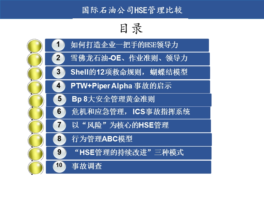 世界各国际石油公司hse管理比较【ppt】 .ppt_第2页