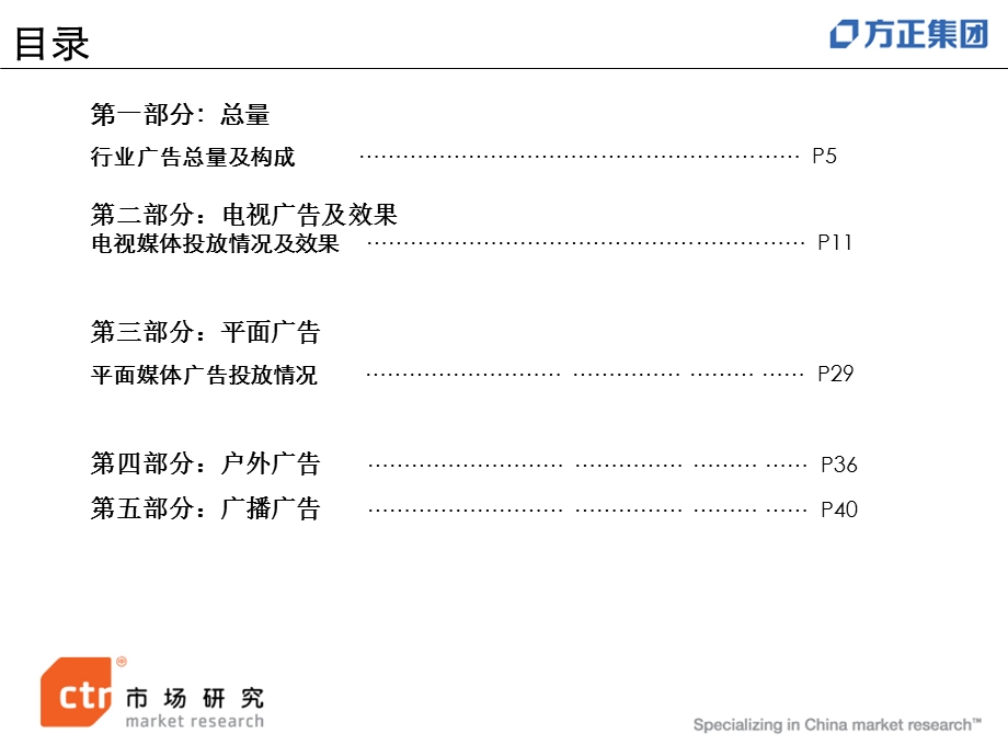 CTR方正集团媒体广告投放及效果竞品分析报告.ppt_第3页