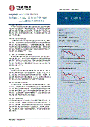 刘易斯拐点之后的投资选择：红利消失在即效率提升路漫漫0801.ppt