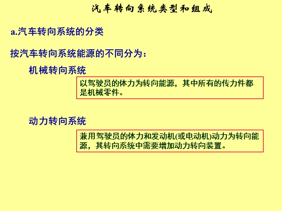 汽车转向系统的概念,组成及转向器工作原理汽车转向系统.ppt_第3页