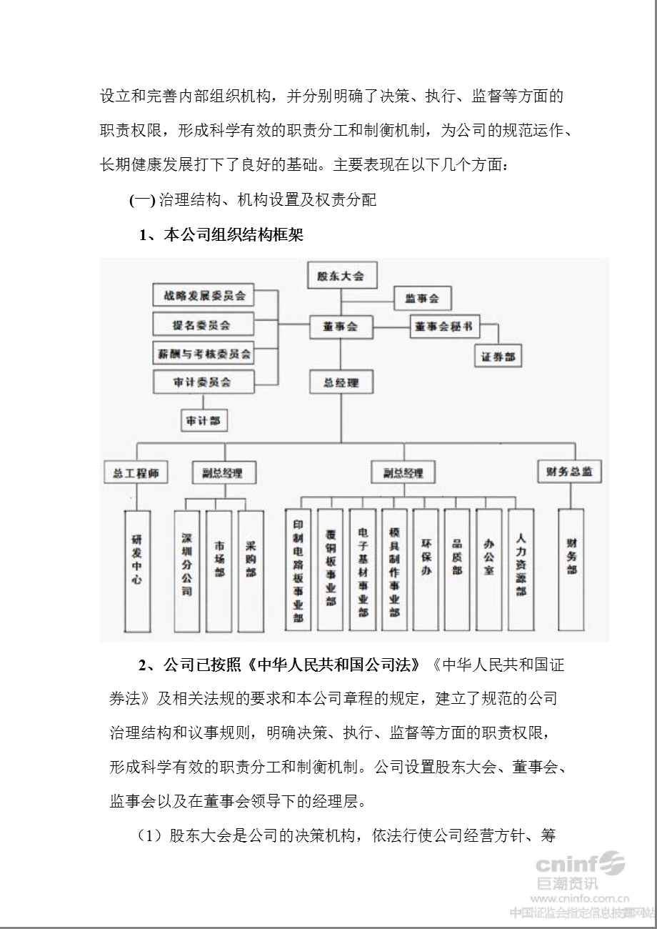 超华科技：内部控制自我评价报告.ppt_第2页