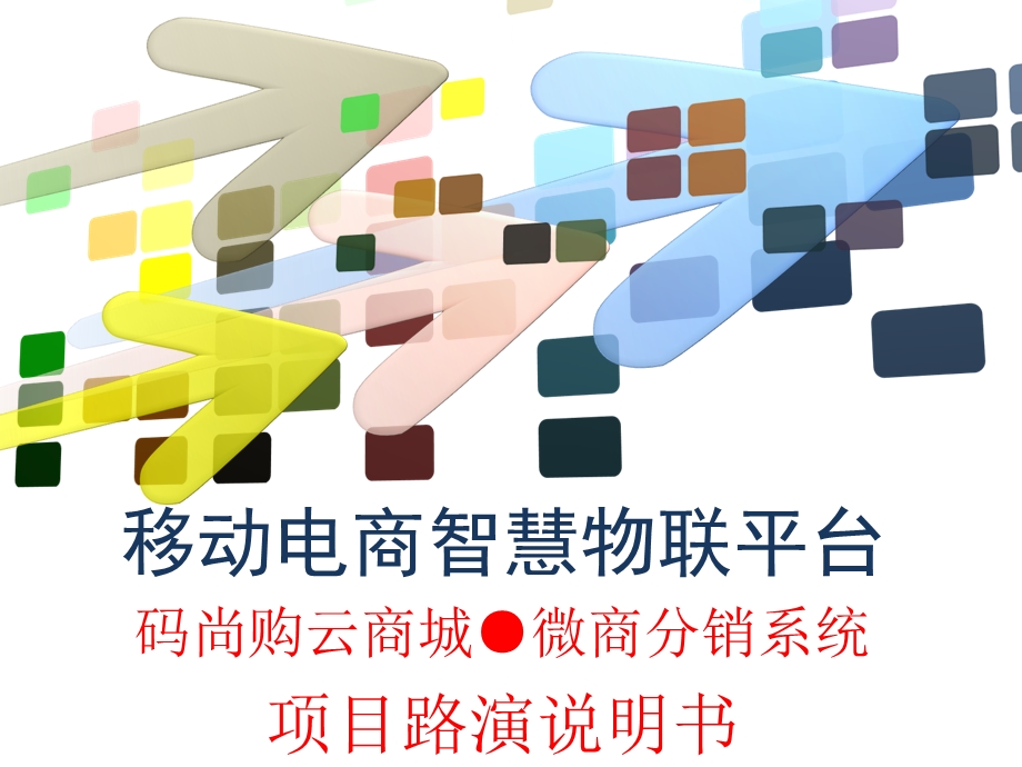 码尚购N2E2F微商分销系统项目路演.ppt_第1页