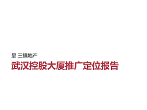 武汉控股大厦推广定位报告（62页） .ppt.ppt