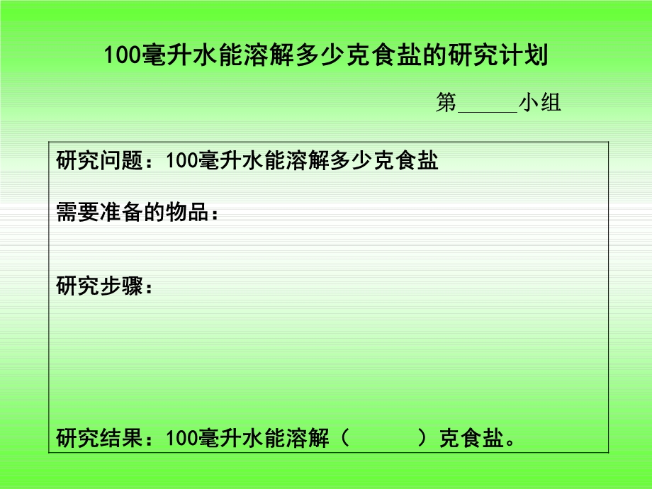 教科版小学科学《100毫升水能溶解多少克食盐》 .ppt_第3页