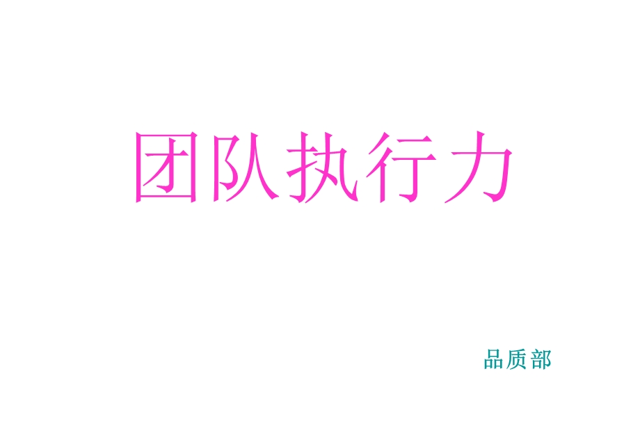 团队执行力1.ppt_第1页