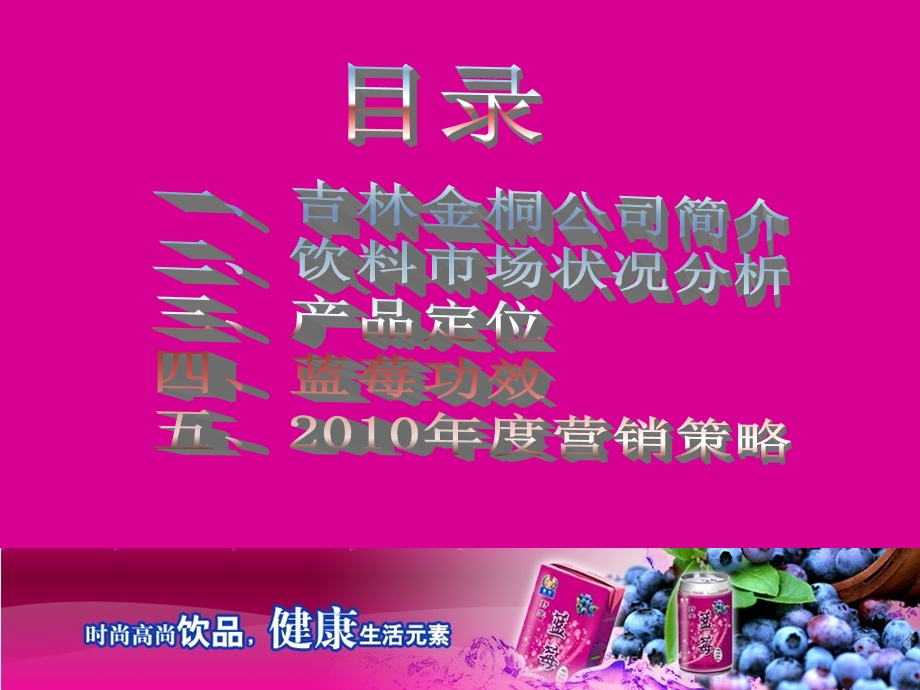 杭州参牛蓝莓饮料营销计划.ppt_第2页