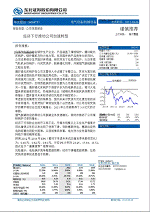 华光股份(600475)深度报告：经济下行推动公司加速转型-2012-09-06.ppt