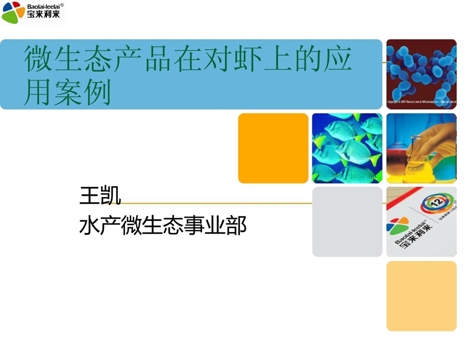[宝典]微生态产品对虾养殖中案例.ppt_第1页