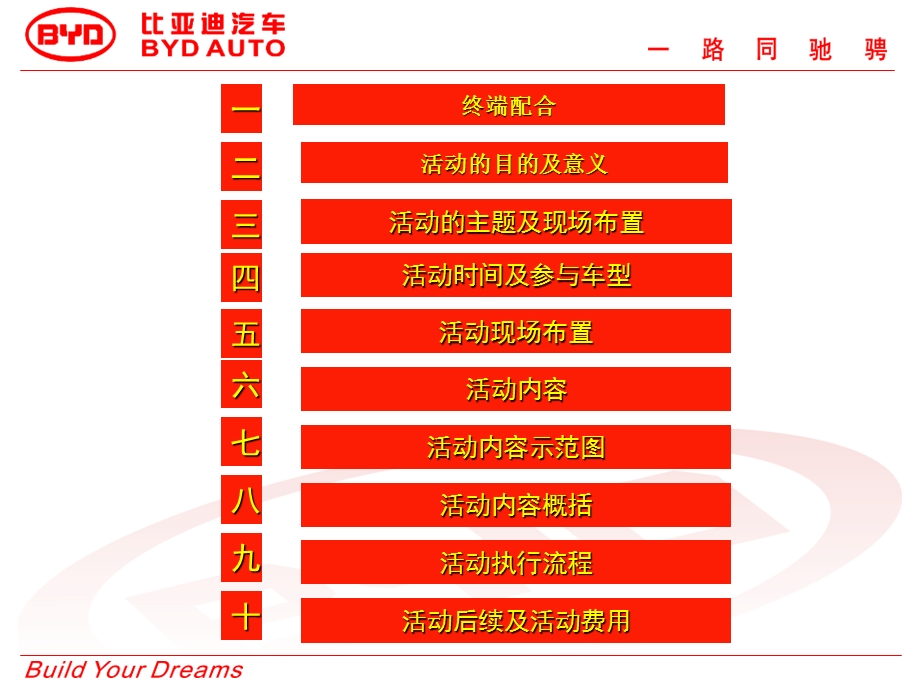 比亚迪汽车周口亿顺F3F6激情赏车会活动案.ppt_第2页