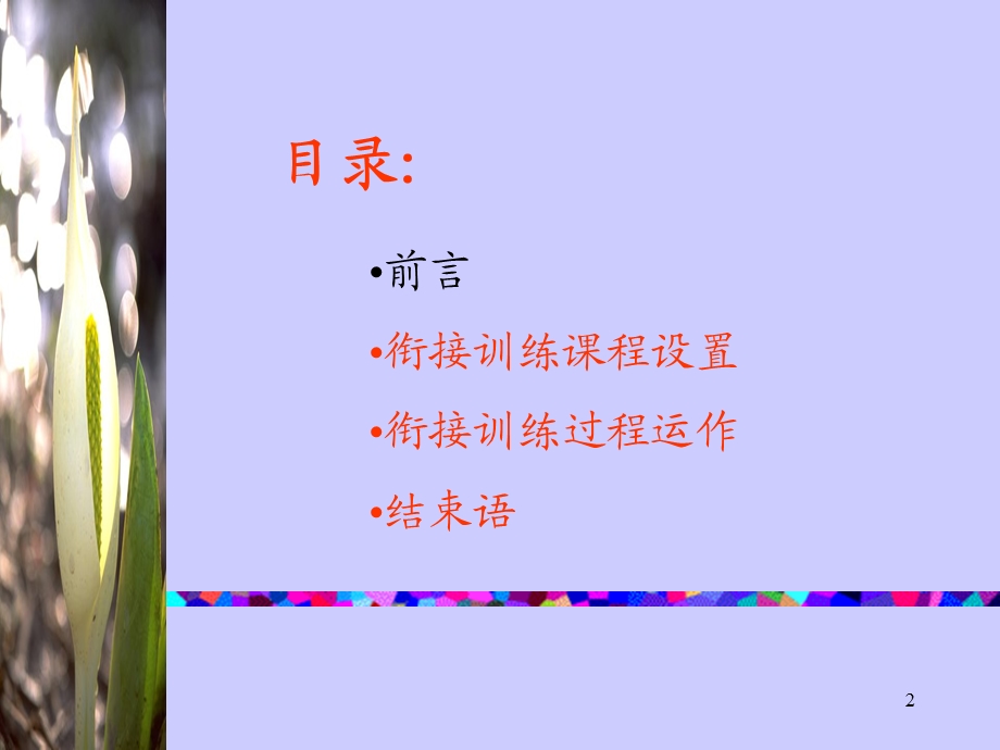 保险公司培训：衔接训练操作方案.ppt_第2页