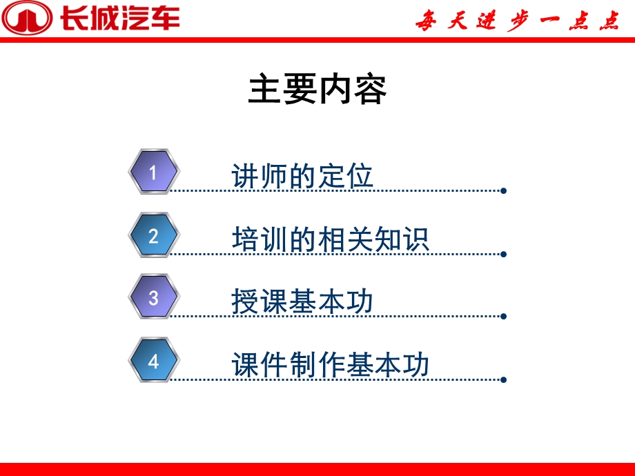 长城汽车《企业内部讲师基本功》 .ppt_第2页