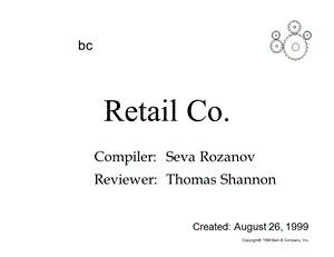 贝恩-行业分析方法-行业分析-RetailCo1016.ppt