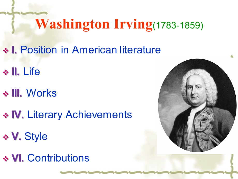 美国文学欣赏WashingtonIrving.ppt_第2页