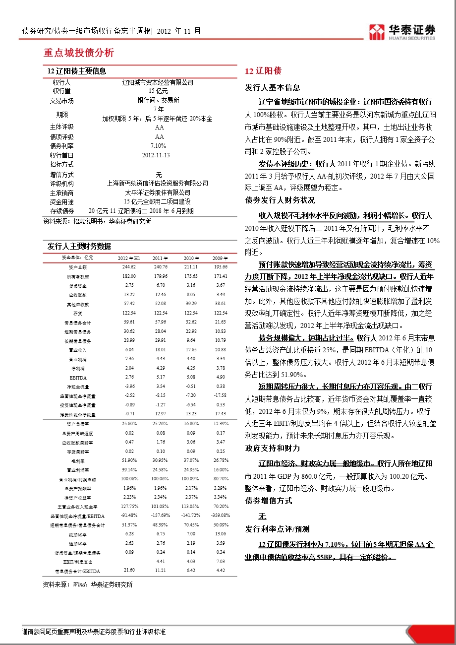 信用产品一级市场发行备忘：第46周新发信用产品一期(11月9日~11月13日)1113.ppt_第3页