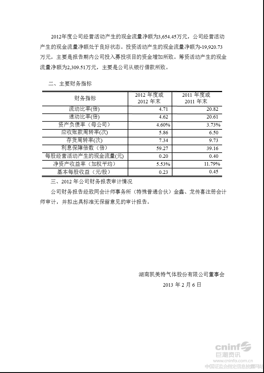 凯美特气：财务决算报告.ppt_第3页