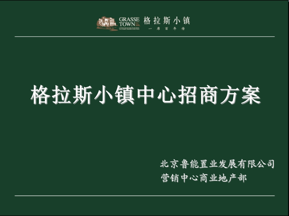 高端商业招商执行方案.ppt_第1页