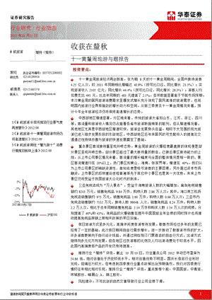 十一黄金周旅游与题报告：收获在釐秋-2012-10-15(1).ppt