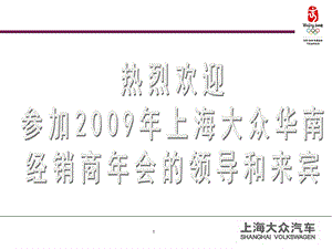 上海大众2009商务政策初解(1).ppt