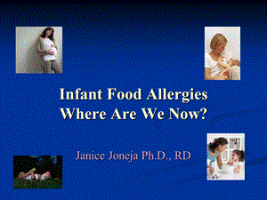 Food Allergies in ChildrenAllergy, Nutrition：儿童过敏的食物过敏营养.ppt