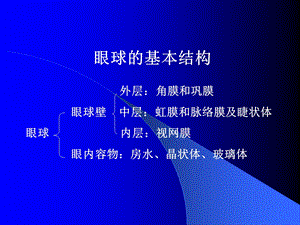 眼部疾病的超声诊断【PPT】 .ppt