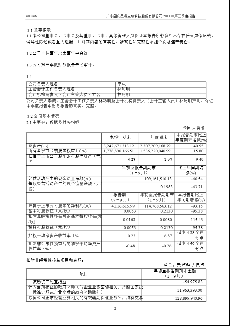 600866星湖科技第三季度季报.ppt_第3页