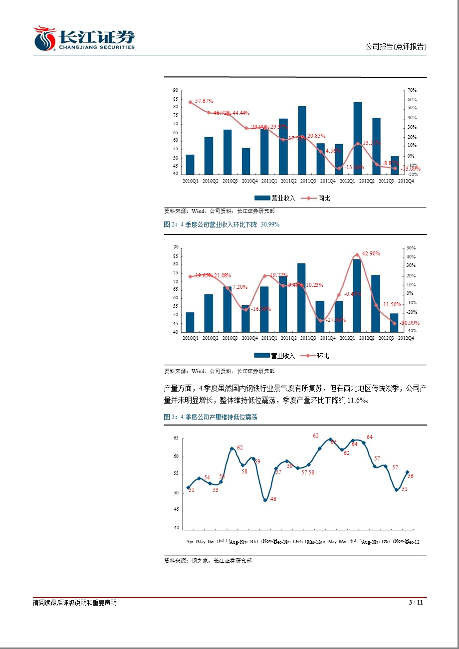 八一钢铁(600581)：4季度收入季节性下滑利润改善或源于毛利率回升和费用下降0117.ppt_第3页