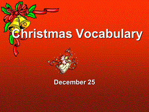 Christmasvocabulary.ppt