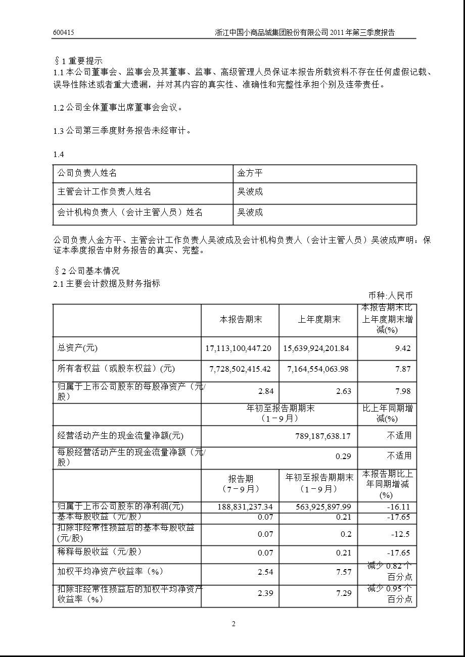 600415小商品城第三季度季报.ppt_第3页