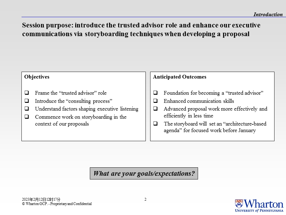 20042005 THE HOW TO'S OF CONSULTING PROCESS AND PROPOSAL STORYBOARDING1.0.ppt_第2页