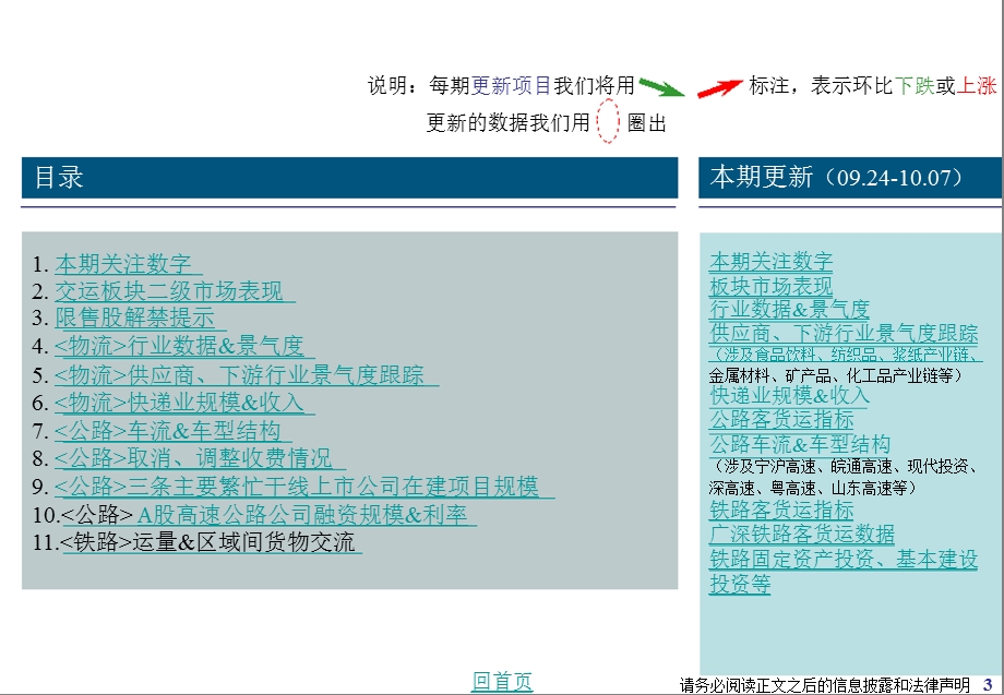 海通证券物流、公路、铁路行业数据、信息周度监测1011.ppt_第3页