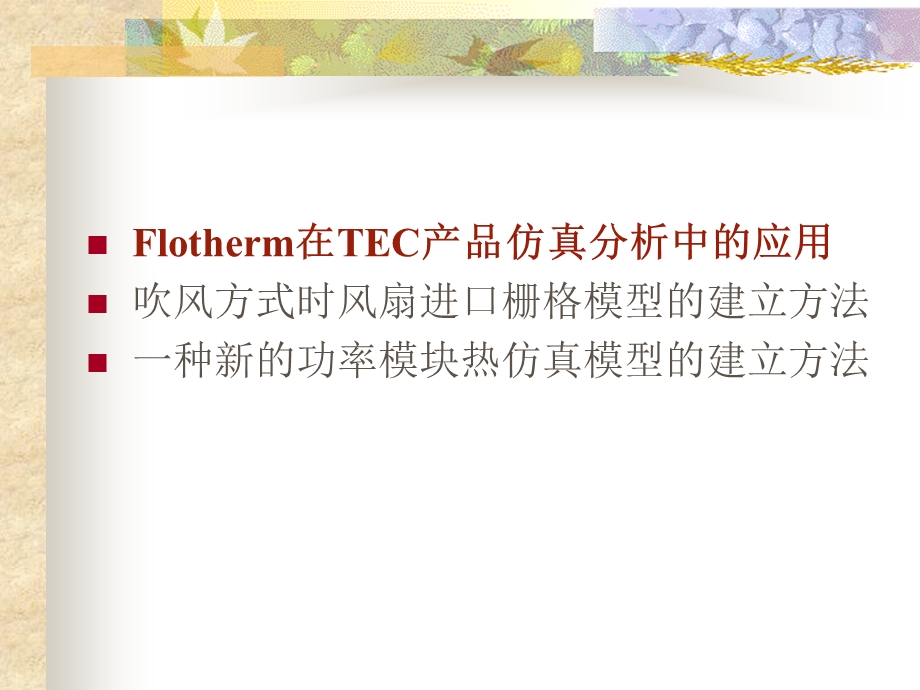 Flotherm在产品开发中的应用.ppt_第3页